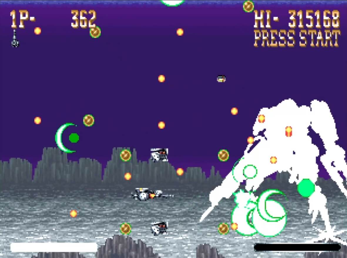 Hyper Duel - геймплей игры Arcade